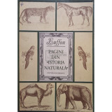 Buffon - Pagini din istoria naturala (editia 1981)