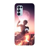Husa compatibila cu Oppo A54 5G, Viceversa, model Shinra Kusakabe Dr Stone, Silicon, TPU, Transparent, Carcasa