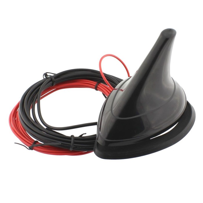 Antena SHARK, radio AM/FM, cu amplificare semnal, 12V, 4Car Media - 001129 Antena SHARK, radio AM/FM, cu amplificare semnal, 12V, 4Car Media - 001129