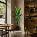Planta artificiala Strelitzia Nicolai verde, 180 cm, 13 frunze