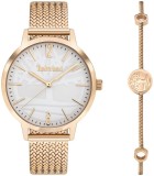 Ceas Dama Timberland Cranmore TDWLG2001451, Set Bratara Inox, Quartz, 38mm, Cristal Mineral, Rezistent Apa