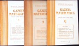 REVISTA GAZETA MATEMATICA ANUL 1977, NR.1-2, 6 (3 REVISTE)-COLECTIV-339317