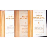 REVISTA GAZETA MATEMATICA ANUL 1977, NR.1-2, 6 (3 REVISTE)-COLECTIV-339317