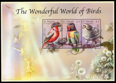 ST VINCENT 2000 FAUNA PASARI foto