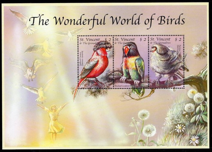 ST VINCENT 2000 FAUNA PASARI
