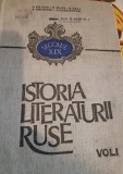 ISTORIA LITERATURII RUSE VOLMUL I T