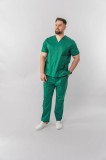 Bluză medicală Clio unisex XL 503 - Verde Padure