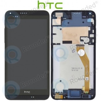 Capac frontal modul display HTC Desire 816 + LCD + digitizer negru foto