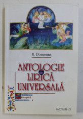 ANTOLOGIE DE LIRICA UNIVERSALA de N. PORSENNA , 2002 foto