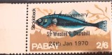 Pabay 1970 pesti cu supratipar sir Winston Churchill 1970 , mnh, Nestampilat
