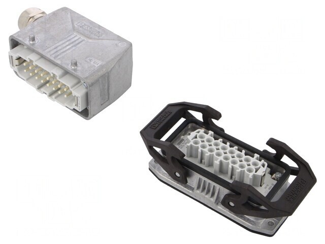 Conector HDC tată mamă 500V 16A 16PIN 16PE