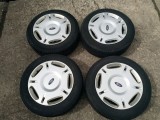 Jante Tabla 5x108 Ford Focus Mondeo C-Max + Anvelope Iarna 205/55 R16 Kleber BFG 6mm