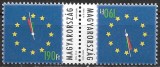 B0883 - Ungaria 2004 - Europa tete-beche neuzat,perfecta stare, Nestampilat