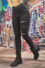 C811-100 Colanti tip blugi din material elastic, L/XL, M, M/L