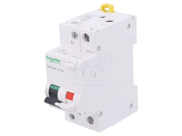 &Icirc;ntrerupător RCBO 16A 30mA 1P+N 230/400V