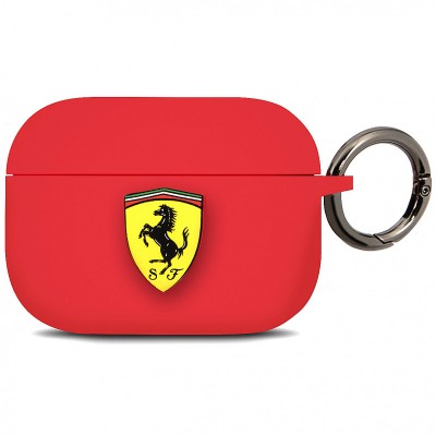 Husa TPU Ferrari pentru Apple Airpods Pro, Rosie FEACAPSILGLRE foto