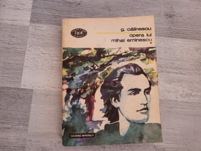 Opera lui Mihai Eminescu vol.1 de G.Calinescu foto
