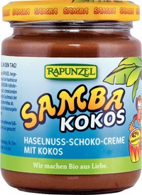 Crema Bio Samba cu Cocos Rapunzel 250gr foto