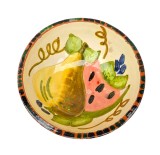 BOL VINTAGE MICUT DIN CERAMICĂ, LUCRAT SI DECORAT MANUAL