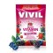 Bomboane Vivil Multivitamine Fructe de Padure fara zahar - 60 g