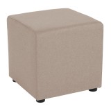 Taburet tesatura Savana bej Regor 40x40x39 cm