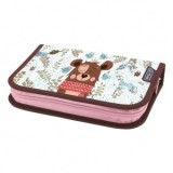Penar echipat 34 piese, 2 clape, dimensiune 13.5 x 19.5 x 3.5 cm, motiv Cute Bear