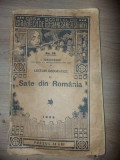 Sate din Romania- I. Simionescu 1926