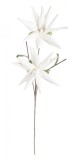 Cumpara ieftin Set 12 flori Aloe artificiala alba 55x125 cm