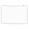 VidaXL Plasă de remorcă cu funie elastică, alb, 5x3,5 m, PP