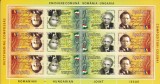 2006 LP1726 a EMISIUNE COMUNA ROM-UNGAR. COMPOZITORI MINICOALA 12+TETE-BECHE MNH, Nestampilat