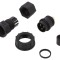 Conector circular 3-pini aurit 20A