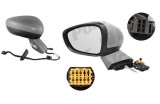 Oglinda exterioara Citroen C5 (Rd/Td), 01.2008-, Dreapta, reglare electrica; grunduit; incalzita; geam convex; cromat; senzor temperatura; pliere ele