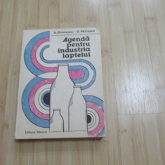 G. CHINTESCU - AGENDA PENTRU INDUSTRIA LAPTELUI - 1988 - CU AUTOGRAF