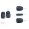 Carcasa Cheie Contact Pentru Renault Clio Kangoo Master Modus Trafic, 2 Butoane, Cu Cheie