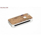 Husa Ultra Slim PLUTA Apple iPhone 4/4S Rosu/Mov/Verde, Silicon