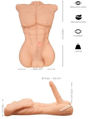 Masturbator realist Deluxe Man foto