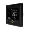 Termostat Techstar&reg; Smart TH-20W, Wireless, 16A, 3500W, Google Home, Alexa, Tuya, Senzor Pardoseala, Ecran LED, Negru