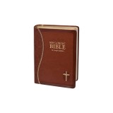 New Catholic Bible Med. Print Dura Lux (Brown)