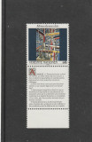 Natiunile Unite Vienna 1992-Drepturile omului Art.23,dant,MNH,Mi.139Zf3, Organizatii internationale, Nestampilat