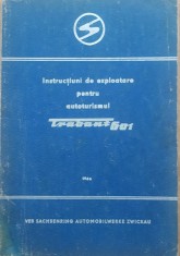 TRABANT 601(INSTRUCTIUNI DE EXPLOATARE)