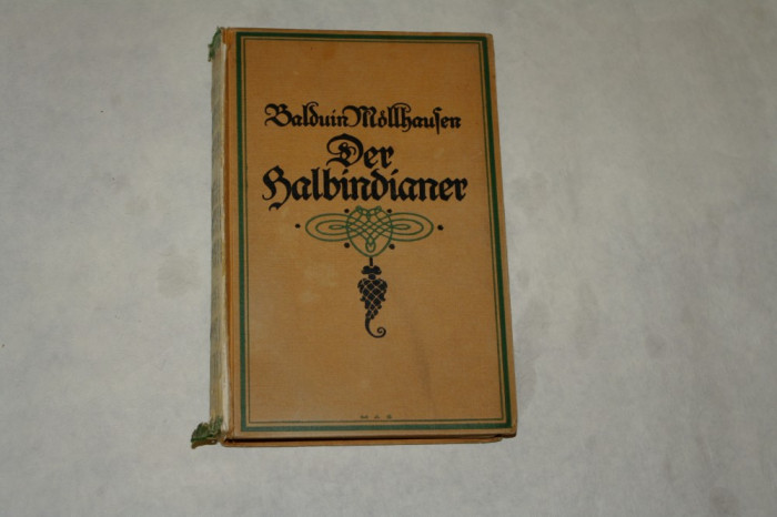 Der halbindianer - Balduin Mollhausen - Leipzig - 1909