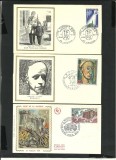 LOT 20 FDC FRANTA ANII 1971 , 1972 , 1973 ,1974.