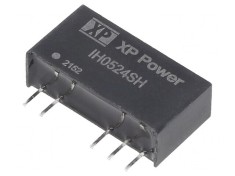 Convertor DC/DC 5V la ?24V 2W SIP THT IH0524SH foto