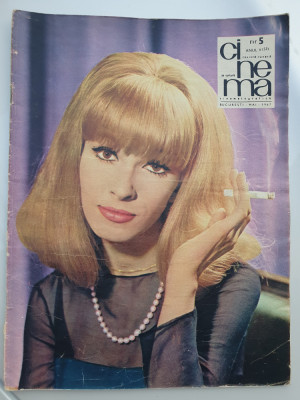 Revista Cinema nr 53, Mai 1967, 38 pagini Format mare 33x26 cm foto