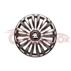 Set 4 Capace Roti skoda negru r16 model 412