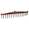 Grebla pentru frunze, gradina, fara coada, PVC, 16 dinti, Strend Pro GartenVIP DiyLine