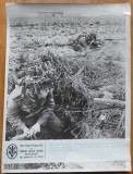 Grenadier german lansand grenada, Frontul de est, foto originala din razboi