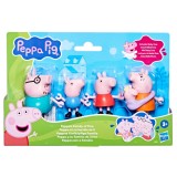Set de joaca cu 5 figurine Peppa Pig, Peppas Family, G0506