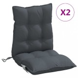 Cumpara ieftin Perne scaun cu spatar mic, 2 buc., antracit, textil oxford