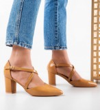 Cumpara ieftin Pantofi Rahma Camel